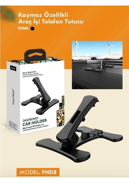 Fhd8 Kaymaz Nano Teknolojili Araç Içi Telefon Tutucu – Güçlü Tutma ve Sarsıntı indirimleri