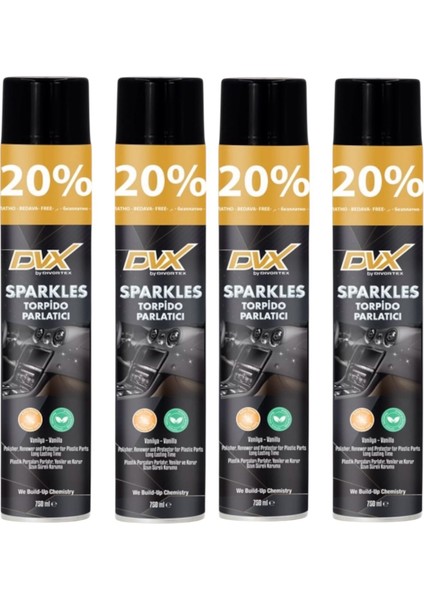 Aero Torpido Parlatıcı Sprey 750 ml 4 Adet