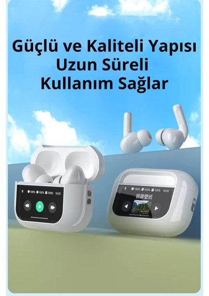 A11 Pro Anc Enc Dokunmatik Ekranlı Bluetooth Kulaklık indirimleri