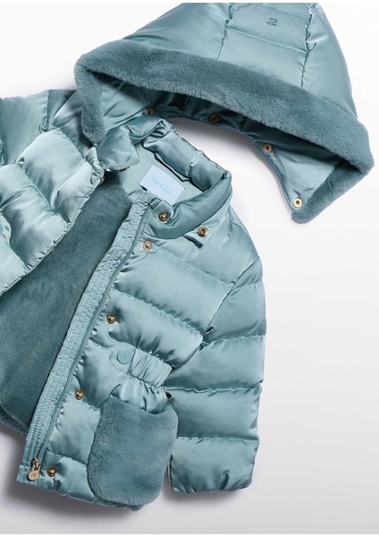 Mayoral Abel&lula Kız Bebek Sıcak Astarlı Premium Mont modelleri