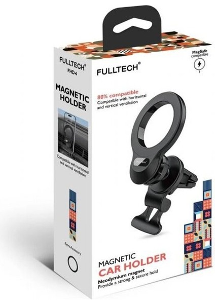 Fhd4 Neodimyum Mıknatıslı 360° Dönebilen Kaliteli Araç Içi Telefon Tutucu modelleri