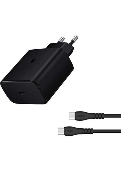 Tüm Samsung Modellerine Uygun Galaxy A14 A24 A34 A54 S20 Sarj Başlığı Type-C 25W Hızlı Şarj Aleti indirimleri