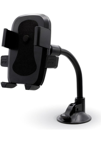 T-02 360° Dönebilen Hidrolik Kanat Vantuzlu Teleskopik Araç Içi Tutacak