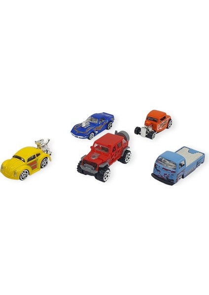 Alloy Racer 5'li Araç Seti - 780-513 (Lisinya)