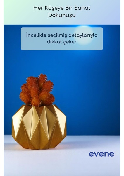 Vazo Küçük Vazo Masa Üstü Vazo Ev Dekorasyon Vazo Altın Eskitme Renk Model 64 fırsatları