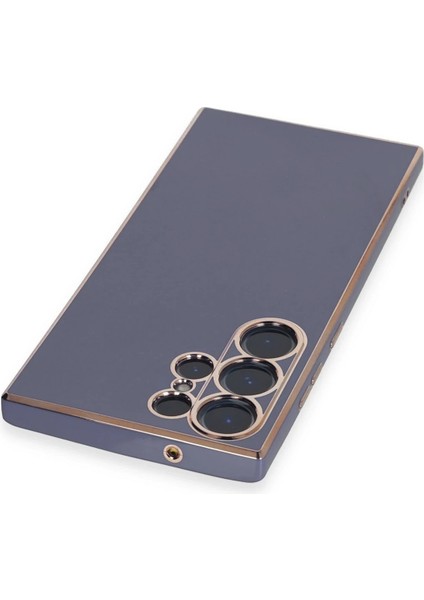 Newface Samsung Galaxy S23 Ultra Kılıf Volet Silikon - Mavi modelleri