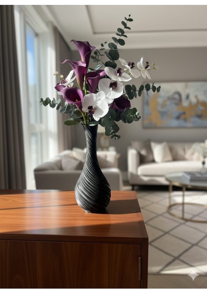 Dekoratif Sarmal Twist Salon /oturma Odası Vazo