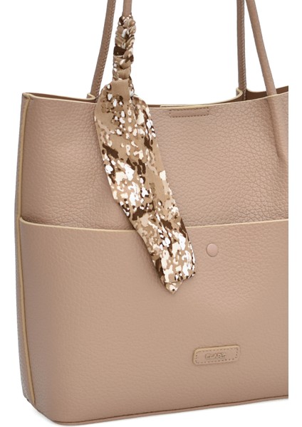 Şal Charm'lı Tote Kadın Omuz Çantası Elaris ELA01996 fiyatları