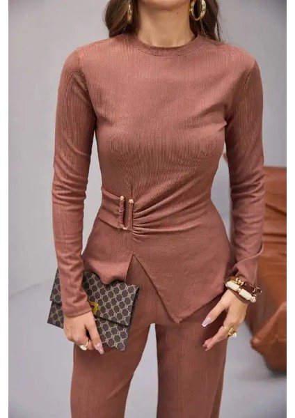 Yandan Tokalı Geniş Paça Takım fırsatları