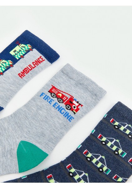 Lcw Kids Karışık Desenli Erkek Çocuk Soket Çorap 5'li fiyatları