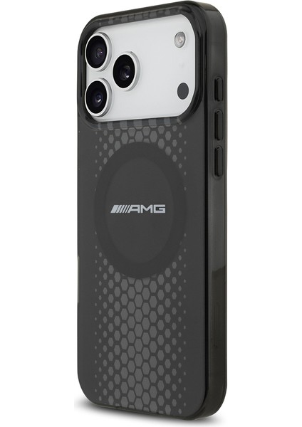 iPhone 17 Pro Max Kılıf Amg Orjinal Lisanslı Çift Katmanlı Büyük Logolu Petek Desenli Kapak Siyah fiyatları