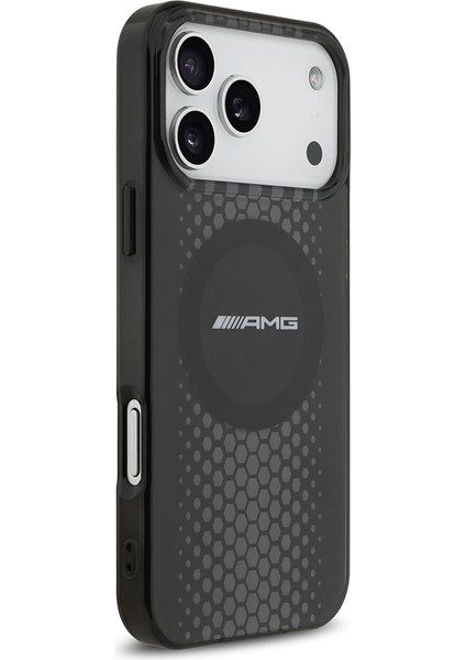 iPhone 17 Pro Max Kılıf Amg Orjinal Lisanslı Çift Katmanlı Büyük Logolu Petek Desenli Kapak Siyah fırsatları
