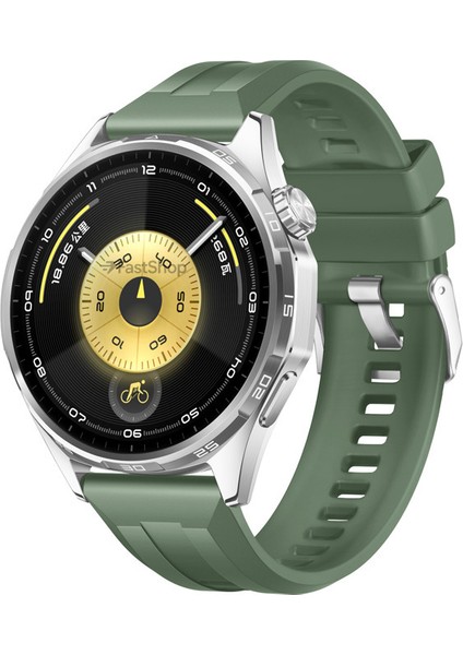 Huawei Watch Gt6 46MM Uyumlu 22MM Tokalı Lansman Silikon Kordon