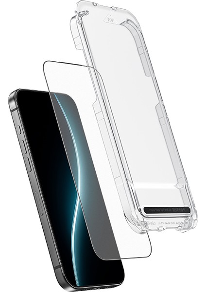 iPhone 17 Air Uyumlu Benks Joytouch Mat Oyun Ekran Koruyucu Kolay Uygulama Aparatı Şeffaf fırsatları