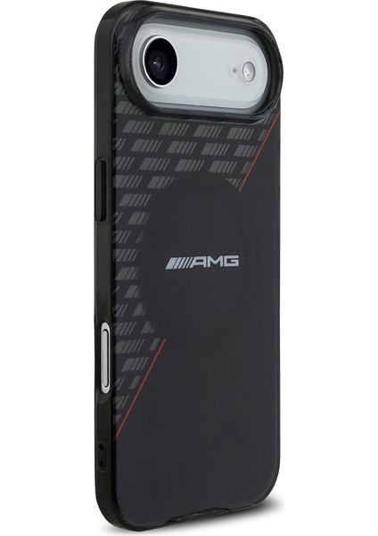 iPhone 17 Air Kılıf Amg Lisanslı M-Safeli Çift Katmanlı Kırmızı Çapraz Çizgili Kapak Siyah-Kırmızı fırsatları