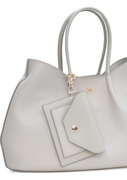 Cüzdan Charm'lı Tote Kadın Omuz Çantası ELA01995 fırsatları