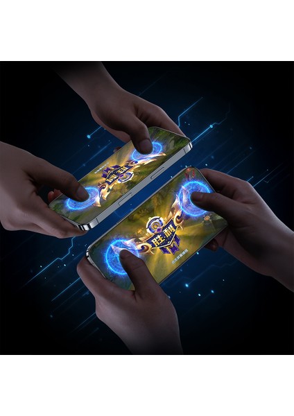 iPhone 17 Air Uyumlu Benks Joytouch Mat Oyun Ekran Koruyucu Kolay Uygulama Aparatı Şeffaf