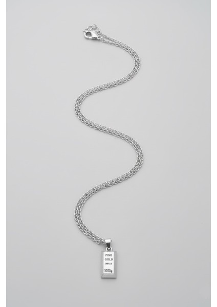 ERKEK GÜMÜŞ KAPLAMA KÜLÇE KOLYE 65 CM PMEKL25504 fiyatları