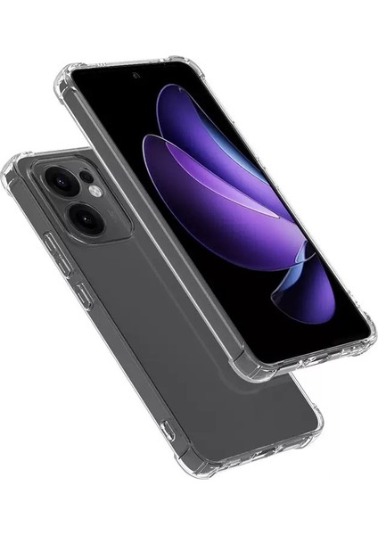 Oppo Reno 14F 5g Uyumlu Köşe Korumalı Darbelere Dayanıklı Antishock Airbag Şeffaf Kapak fırsatları