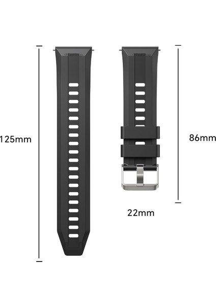 Huawei Watch Gt6 46MM Uyumlu 22MM Tokalı Lansman Silikon Kordon fırsatları