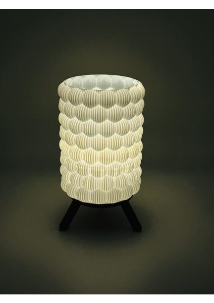 Origami Tasarım 3D Baskı Dekoratif Masa Lambası – Pilli Mum Işıklı Geometrik Gece Lambası modelleri