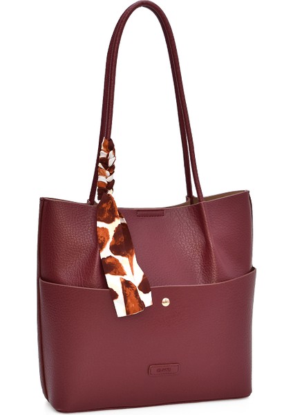 Şal Charm'lı Tote Kadın Omuz Çantası Elaris ELA01996 indirimleri