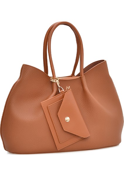 Cüzdan Charm'lı Tote Kadın Omuz Çantası ELA01995 modelleri