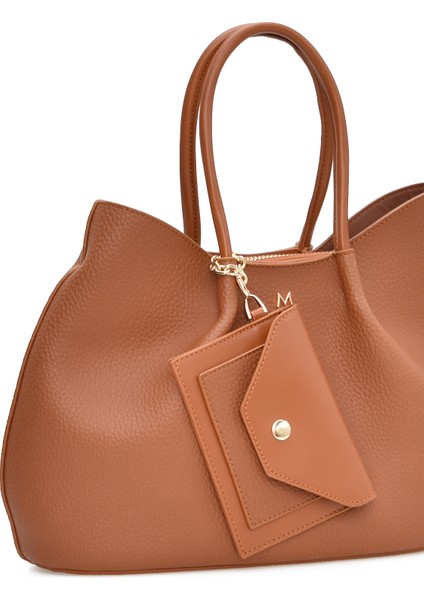 Cüzdan Charm'lı Tote Kadın Omuz Çantası ELA01995 fırsatları