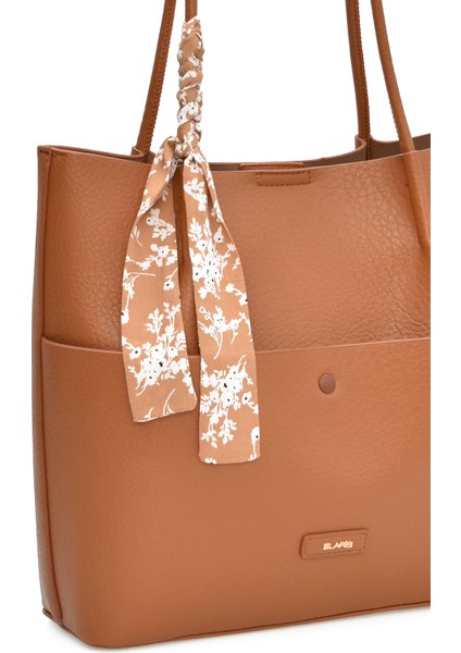 Şal Charm'lı Tote Kadın Omuz Çantası Elaris ELA01996 fiyatları