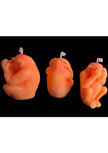 Dekoratif 3 Matmum Kokulu Mum modelleri