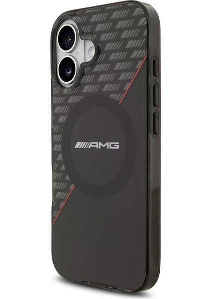iPhone 17 Kılıf Amg Lisanslı M-Safeli Çift Katmanlı Kırmızı Çapraz Çizgili Kapak Siyah-Kırmızı fiyatları