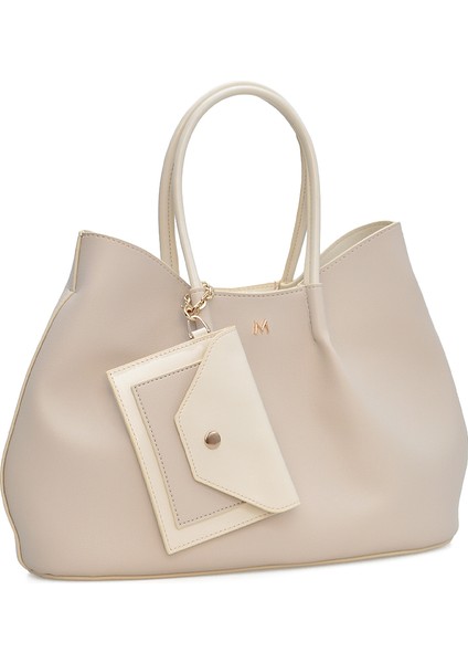 Cüzdan Charm'lı Tote Kadın Omuz Çantası ELA01995 modelleri