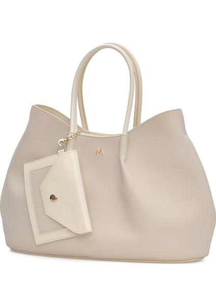 Cüzdan Charm'lı Tote Kadın Omuz Çantası ELA01995 indirimleri