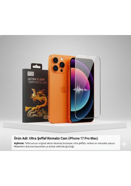 Iphone 16 Pro Max Uyumlu Temperli Hd Cam Ekran Koruyucu Kırılmaz Premium Cam modelleri
