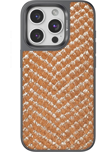 Venco iPhone 14 Pro Viper Kapak - Kahverengi