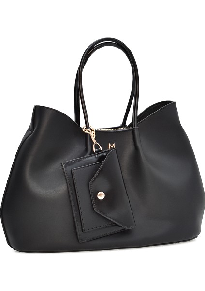 Cüzdan Charm'lı Tote Kadın Omuz Çantası ELA01995 modelleri