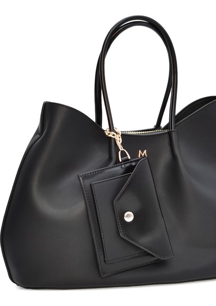 Cüzdan Charm'lı Tote Kadın Omuz Çantası ELA01995 fırsatları