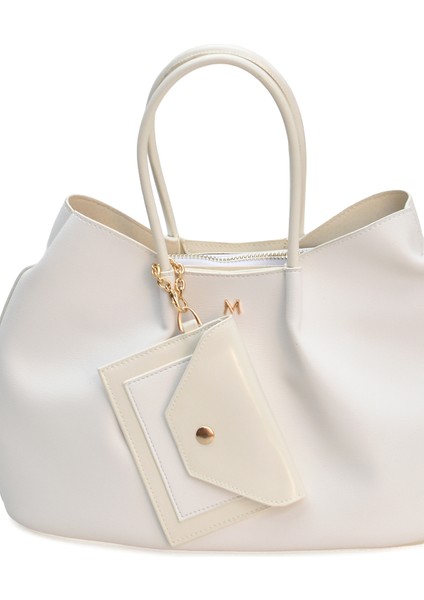 Cüzdan Charm'lı Tote Kadın Omuz Çantası ELA01995 fiyatları