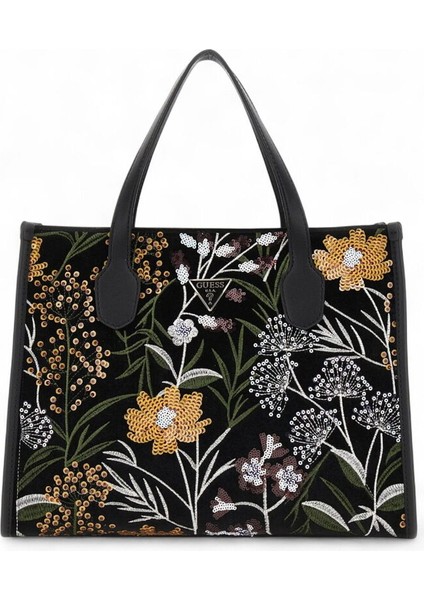 Zalina Siyah Kadın El Çantası HWVT9350220