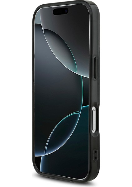 iPhone 17 Pro Uyumlu Kılıf Amg Orjinal Lisanslı Çift Katmanlı Büyük Logolu Petek Desenli Kapak Siyah indirimleri