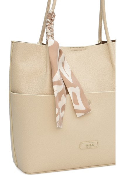 Şal Charm'lı Tote Kadın Omuz Çantası Elaris ELA01996 fiyatları