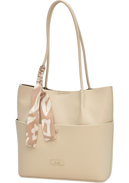 Şal Charm'lı Tote Kadın Omuz Çantası Elaris ELA01996 modelleri