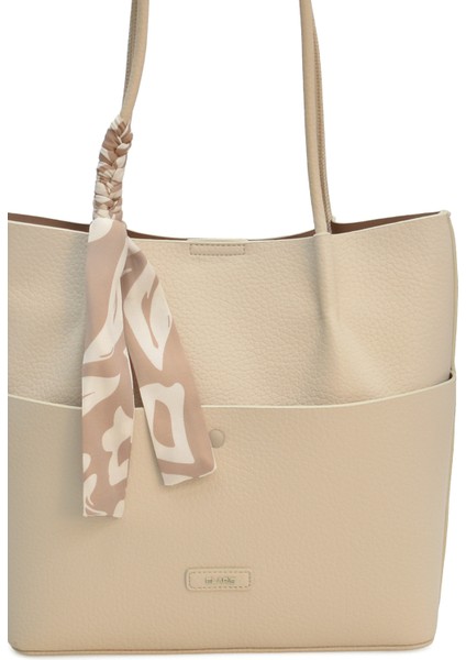 Şal Charm'lı Tote Kadın Omuz Çantası Elaris ELA01996 fırsatları