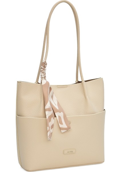 Şal Charm'lı Tote Kadın Omuz Çantası Elaris ELA01996 indirimleri