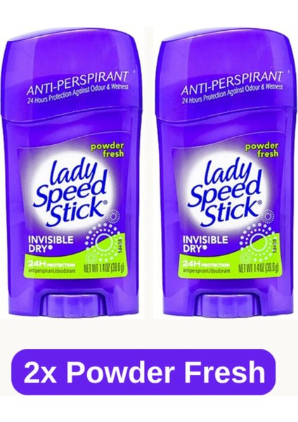 Stick Powder Fresh 40 gr 2 Adet