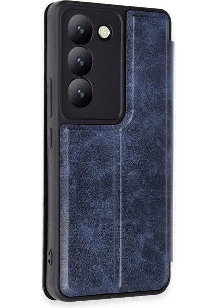Newface Vivo V30 Lite 4g Kılıf Flip Cover - Lacivert fiyatları