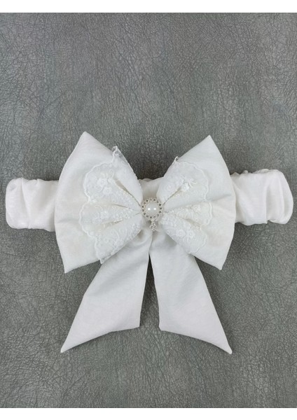 Yenidoğan Bambu Taç Nakışlı Delüks Kundak Bebek Battaniyesi Ekru indirimleri