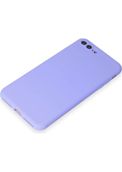 Newface iPhone 7 Plus Kılıf First Silikon - Lila fırsatları