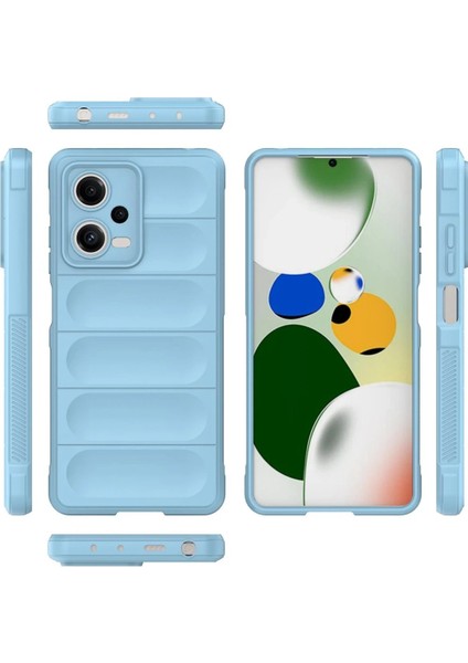 Newface Xiaomi Poco X5 5g Kılıf Optimum Silikon - Sky Blue modelleri