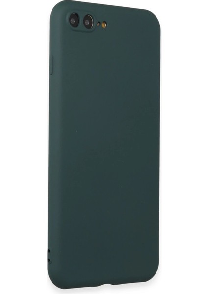 Newface iPhone 7 Plus Kılıf First Silikon - Koyu Yeşil fiyatları
